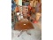Pie Crust Table & Cane Bottom Chair