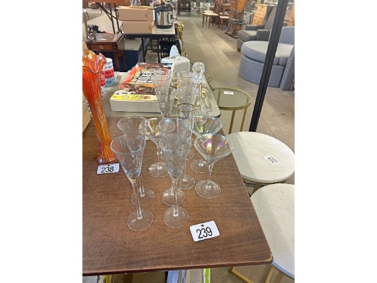 Assorted Glassware