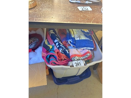 Bin of Towels