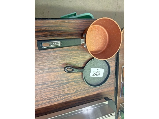 Cast Iron Pan & The Rock Pot