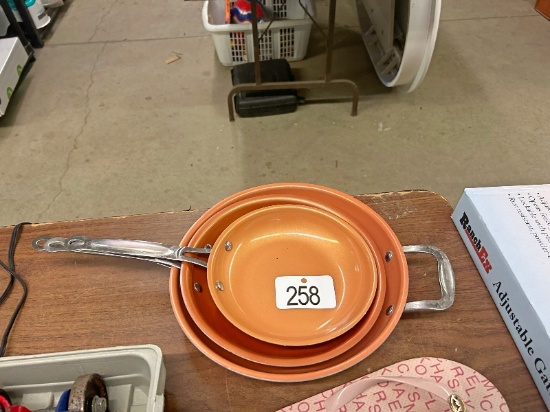 3 Frying Pans