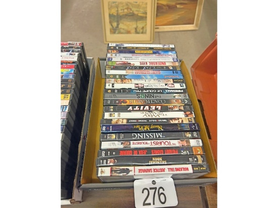 Box of DVDs