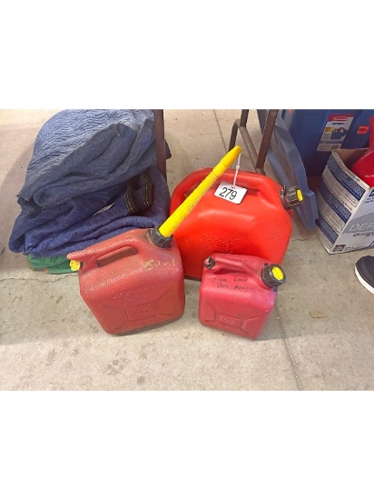 3 Fuel Cans