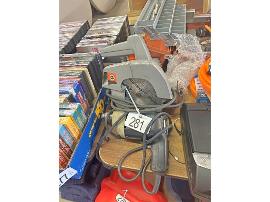 Electric Drill & Saw