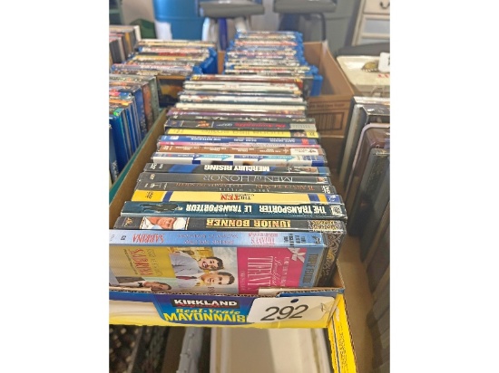 Box of DVDs