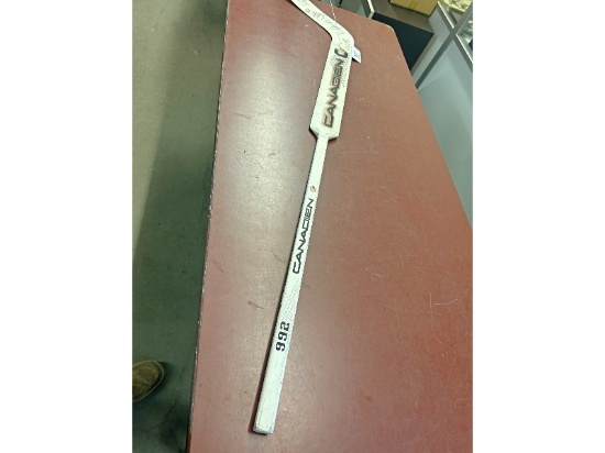 Signed Canadien Goalie Stick