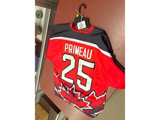 Stars of Hockey Primeau Jersey
