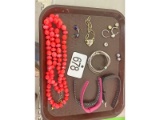 Tray of Jewelry