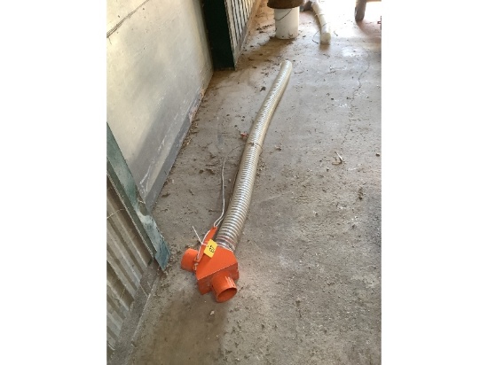 Grain Pipe Diverter with 10' Auger