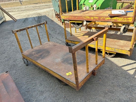 Steel Cart on Dolley