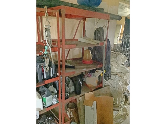 5 Tier Metal Shelf on Casters - Note: Shelf Only