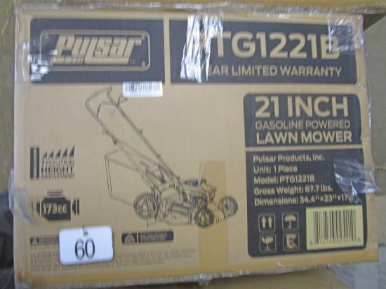 New Pulsar PTG 1221 B 21" Big Wheel Lawnmower