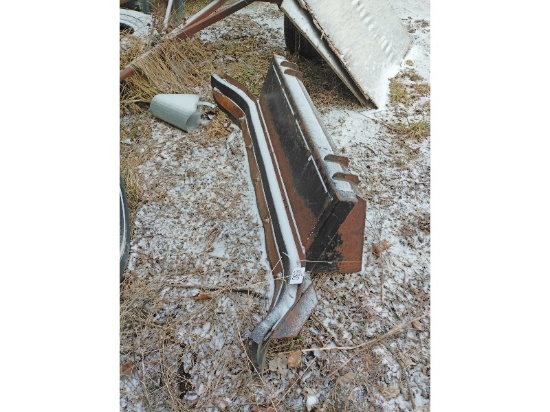 6' Rubber Scraper Skid Steer Q/A
