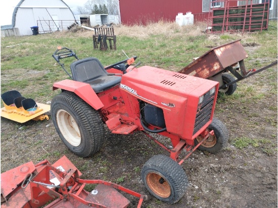 Ingersoll Case 448 Hydriv Lawn Tractor With 2 Decks