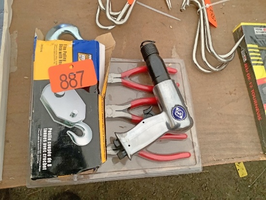 New Pulley, Air Hammer & Pliers