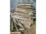 Pile of 5' Cedar Rails