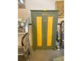 Antique Pine 2 Door Armoire