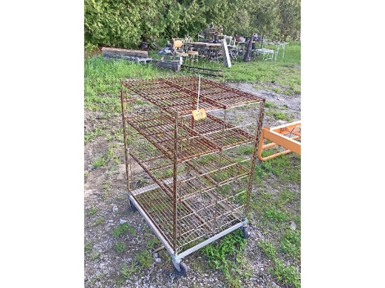 Metal 4 Tier Shelf