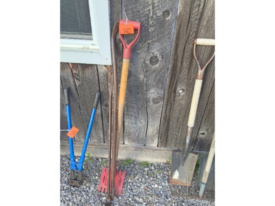 2 Pry Bars & Shingle Shovel