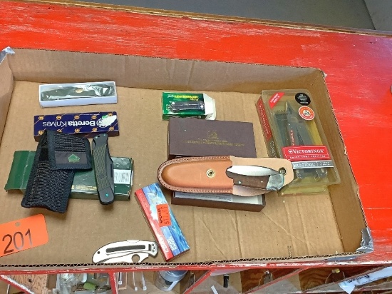 New Victornox, Beretta, Grohmann, Puma & Leatherman Knives