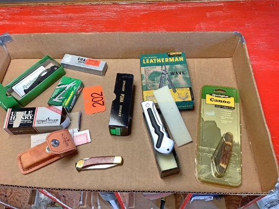 New Leatherman, Uncle Henry, Remington & Puma Knives