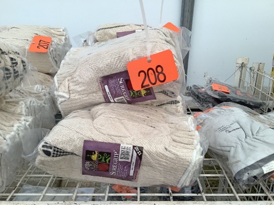 36 Pair Sure Grip Gloves - Size Large