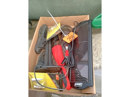 Coleman Solar Powered Battery Charger, Etc.