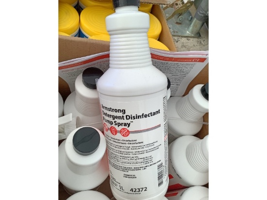 Box of Armstrong Detergent Disinfectant Pump Spray