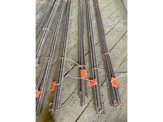 6 Pieces of Rebar 6' Long