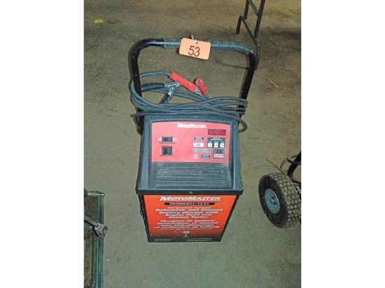 MotoMaster Battery Charger With Engine Start