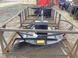 New AGROTK Skid Steer Adjustable Swing Mower 48