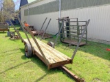 Single Axle Off Road Trailer