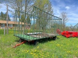 20' Enclosed Square Box Wagon