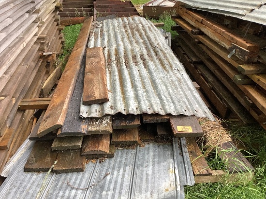 2 Piles of Lumber