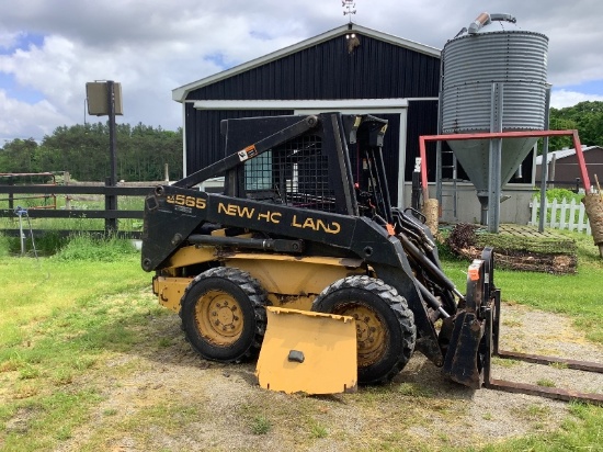 New Holland LX565 Skid Steer - Runs Well Please Note: Skid Steer Must Remain Until June 11
