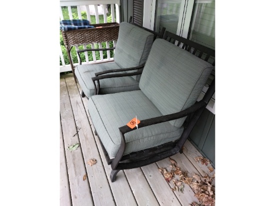 2 Patio Glider Rockers