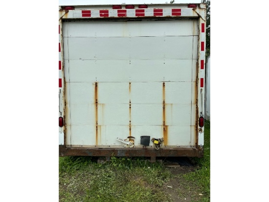 28' Fiberglass Truck Box with No Leaks, Selling with Contents