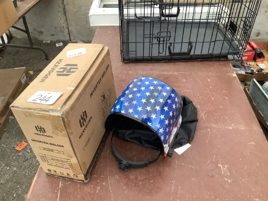 New In Box Inverter Welder Plus Auto Darkening Mask