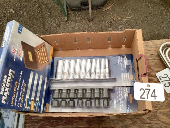 New Impact Swivel Socket Set, Wrench Set & Socket Set