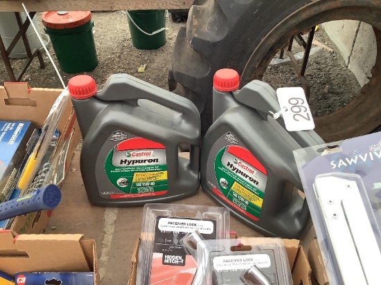 2 Jugs of Castrol 15W40 Oil