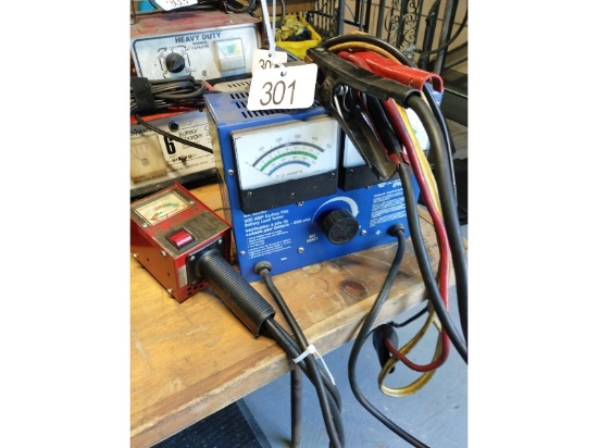 Ultra Pro 500 Amp Carbon Pile Load Tester & Snap-on Battery Load Tester