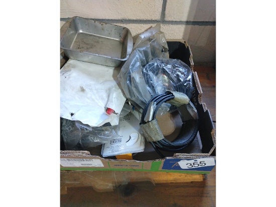Box of Fuel Lines, Heat Shrink, Etc.