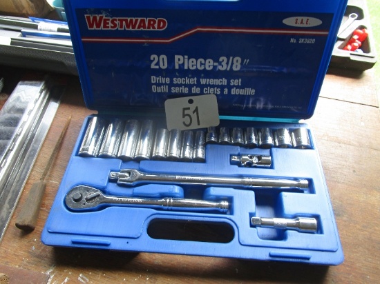 20 Piece 3/8" Socket Set