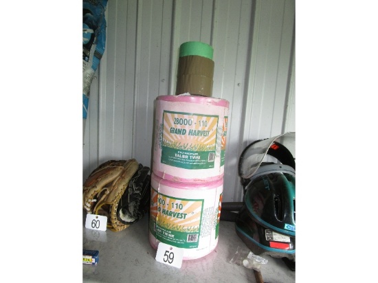 2 Rolls of Poly 2800 Baler Twine