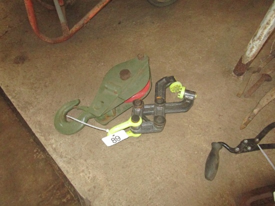 Logging Tongs & Pulley