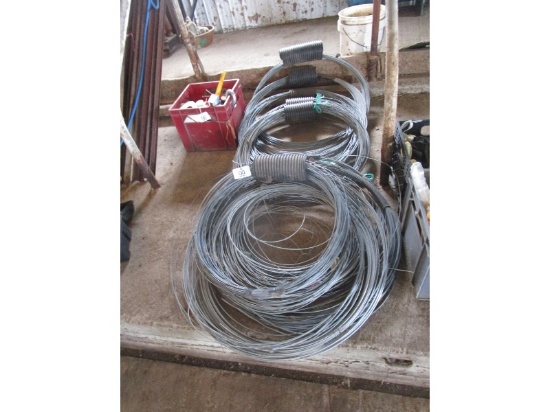 9 Spools of High Tensile Wire