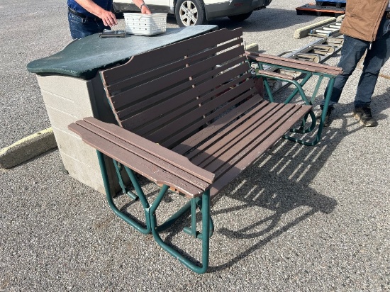 Glider Rocker Bench