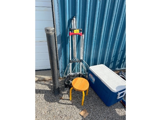 Fishing Nets, Cart & Stool