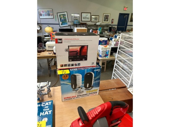 Multimedia DVD Receiver & Wireless Speakers