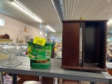 Hand Held Spreader, CD Cabinet & Bowl